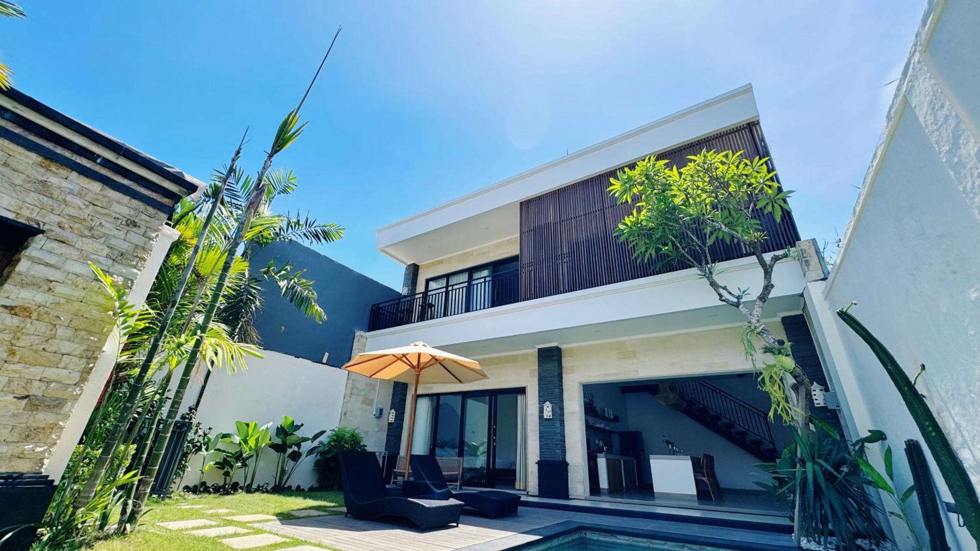 Villa Niu Center Canggu - Fattylion Exteriér fotografie