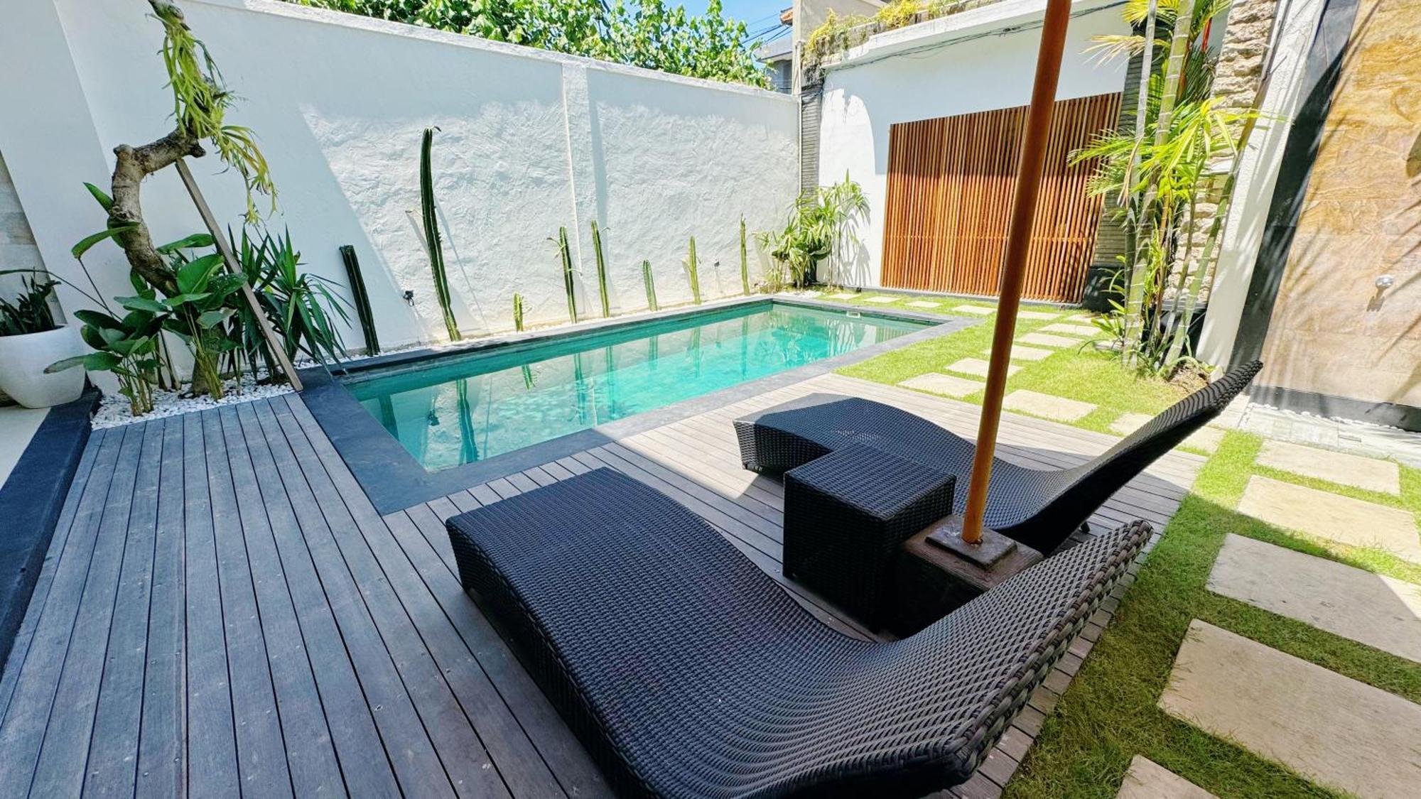 Villa Niu Center Canggu - Fattylion Exteriér fotografie