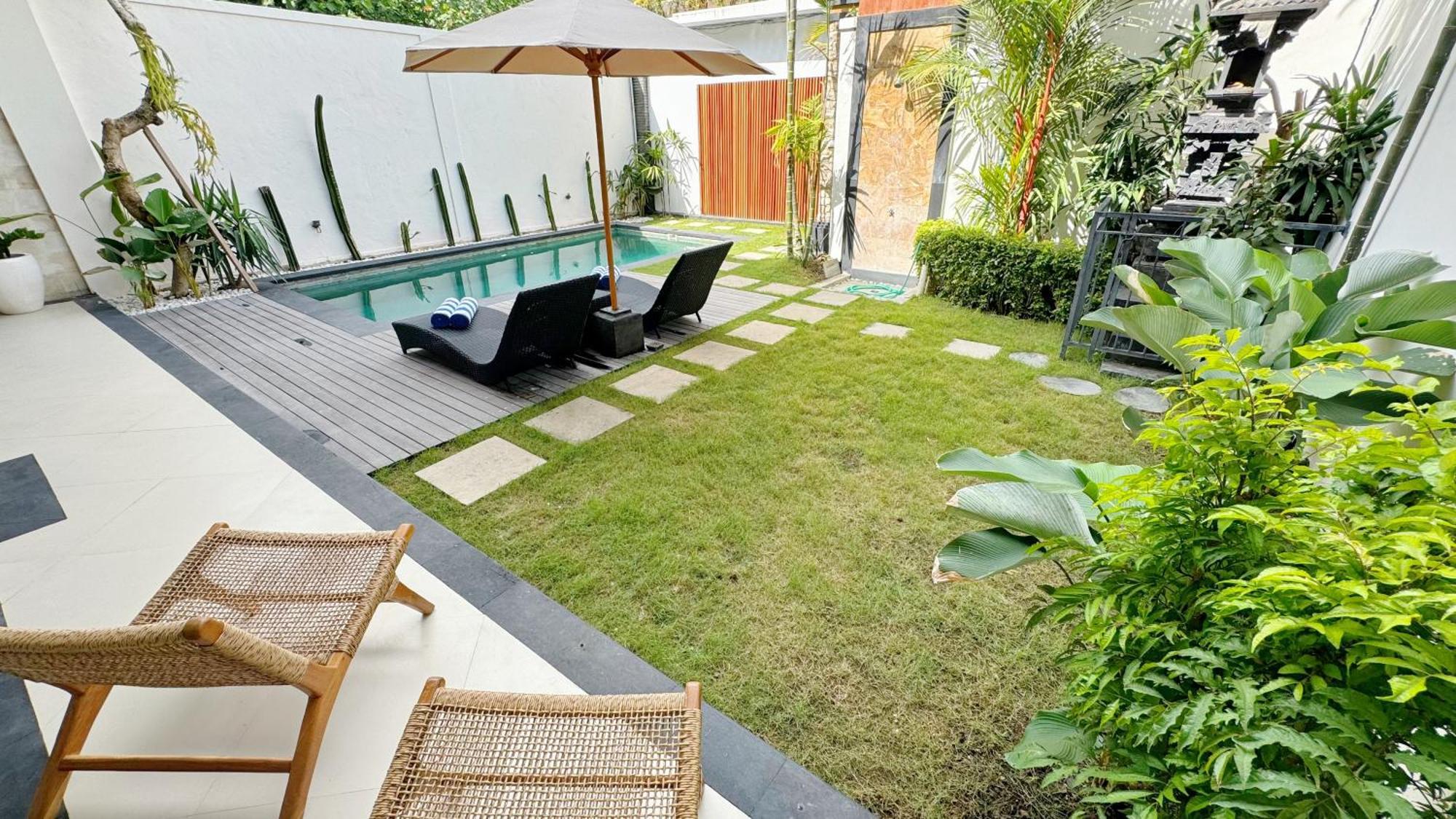Villa Niu Center Canggu - Fattylion Exteriér fotografie