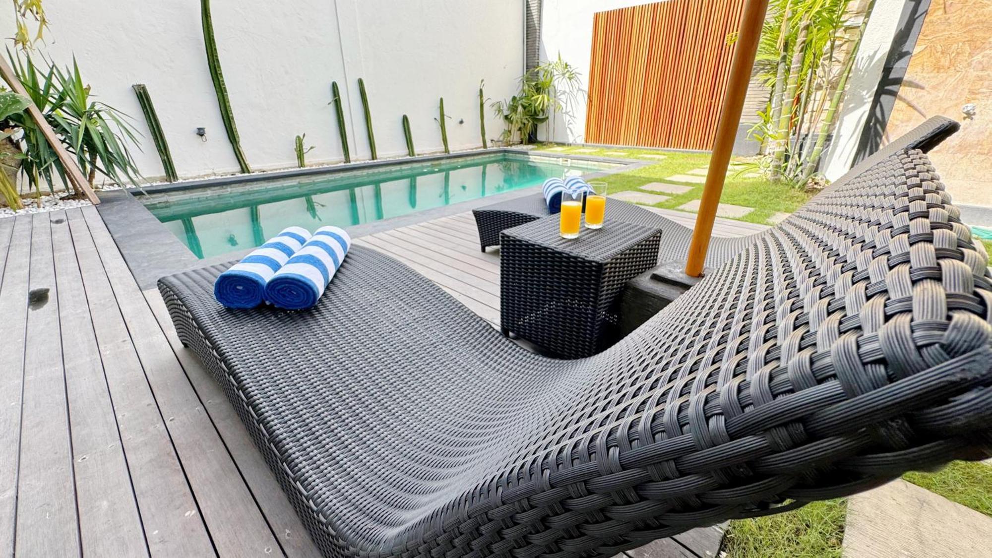 Villa Niu Center Canggu - Fattylion Exteriér fotografie