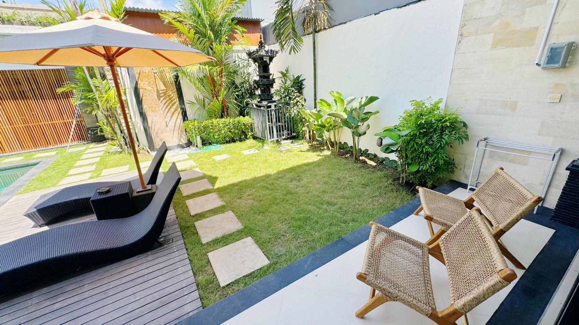 Villa Niu Center Canggu - Fattylion Exteriér fotografie