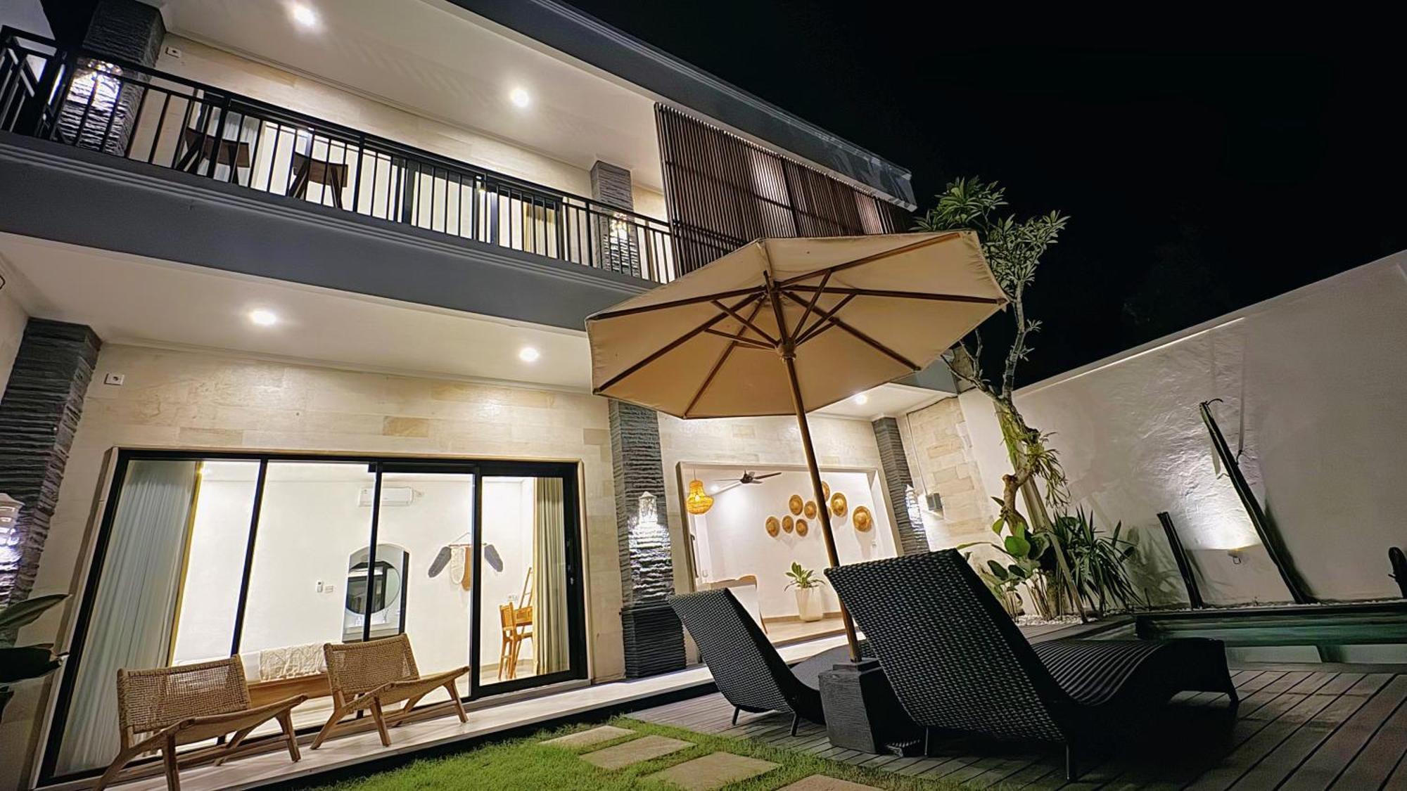 Villa Niu Center Canggu - Fattylion Exteriér fotografie