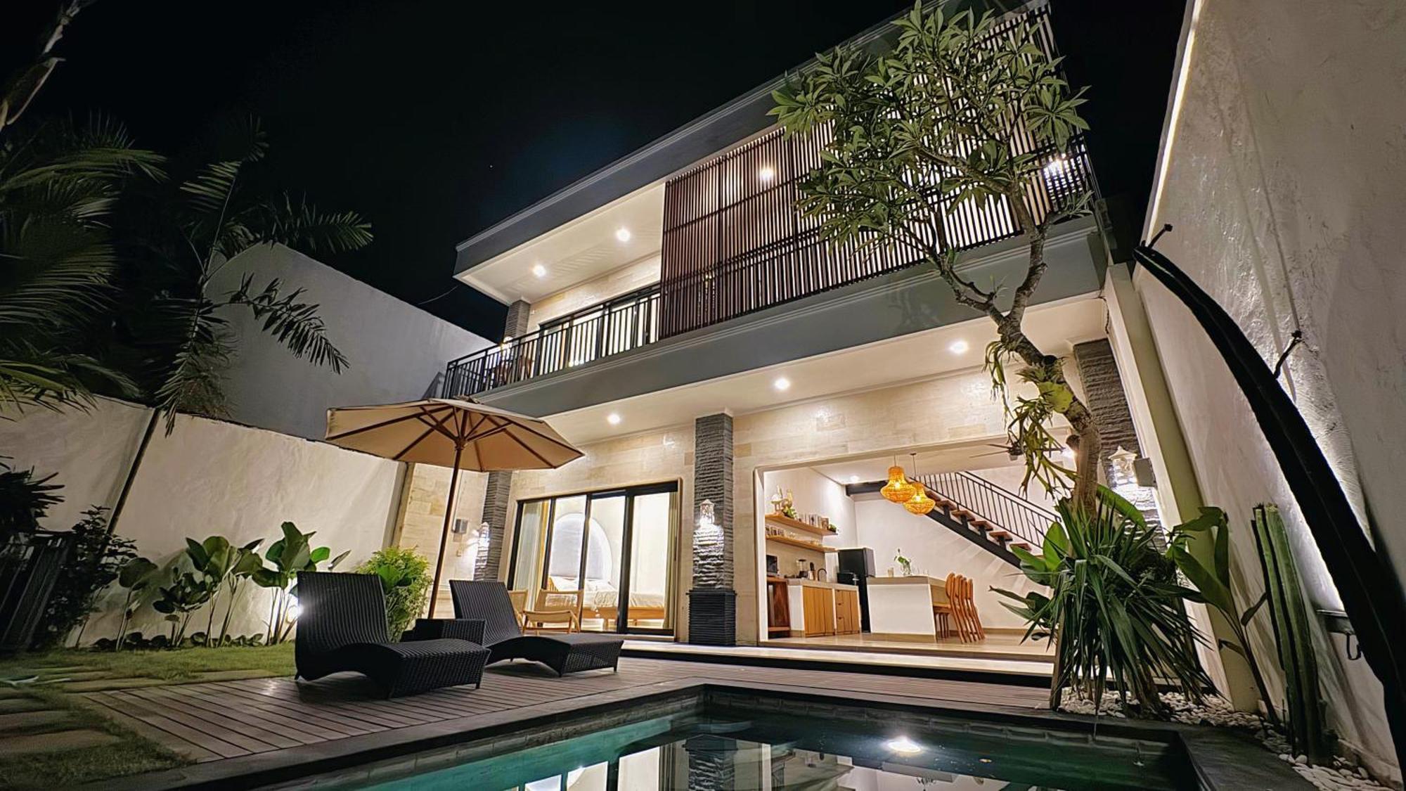 Villa Niu Center Canggu - Fattylion Exteriér fotografie